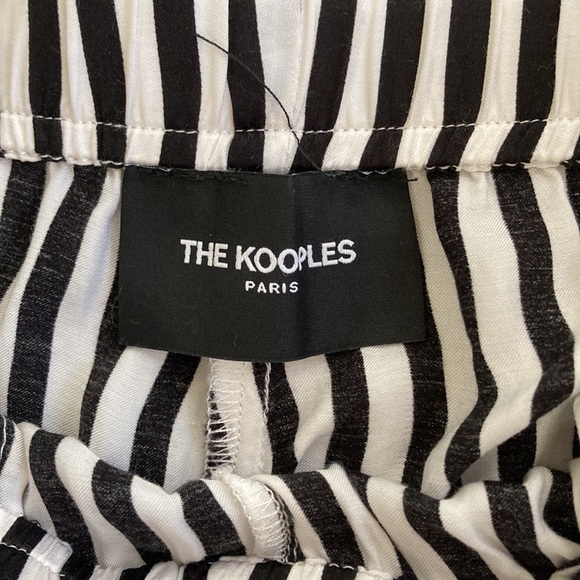 The Kooples Voile Rouge Striped Drawstring Pants Sz 2 Alt Girl Punk Soft Grunge - Picture 6 of 13